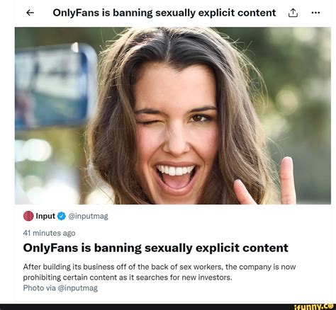 nudity on onlyfans|OnlyFans Says It Is Banning Sexually Explicit Content